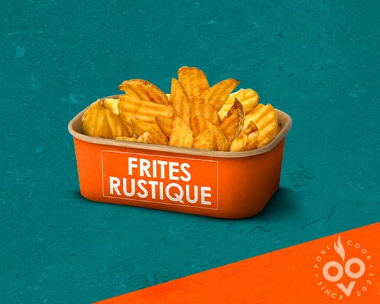 Frites rustiques