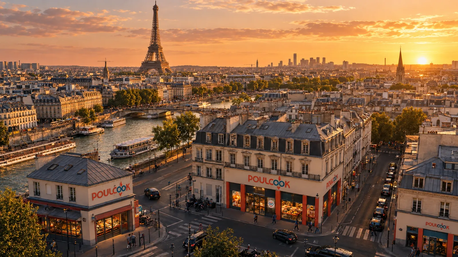 Le film de marque Poulcook : de Paris à Casablanca et Alger